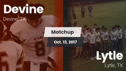 Matchup: Devine  vs. Lytle  2017