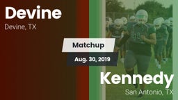 Matchup: Devine  vs. Kennedy  2019