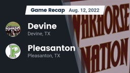 Recap: Devine  vs. Pleasanton  2022