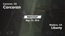 Matchup: Corcoran vs. Liberty  2016