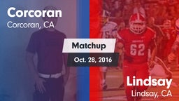 Matchup: Corcoran vs. Lindsay  2016