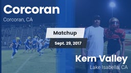 Matchup: Corcoran vs. Kern Valley  2017