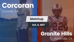 Matchup: Corcoran vs. Granite Hills  2017