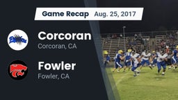 Recap: Corcoran  vs. Fowler  2017