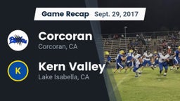 Recap: Corcoran  vs. Kern Valley  2017