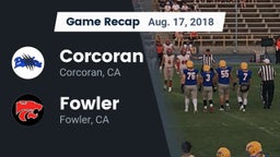 Recap: Corcoran  vs. Fowler  2018