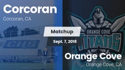 Matchup: Corcoran vs. Orange Cove  2018