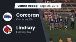 Recap: Corcoran  vs. Lindsay  2018