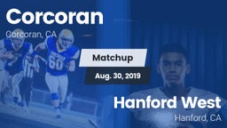 Matchup: Corcoran vs. Hanford West  2019