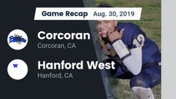 Recap: Corcoran  vs. Hanford West  2019