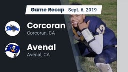 Recap: Corcoran  vs. Avenal  2019