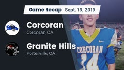 Recap: Corcoran  vs. Granite Hills  2019