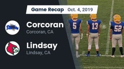 Recap: Corcoran  vs. Lindsay  2019