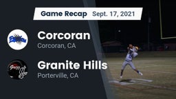 Recap: Corcoran  vs. Granite Hills  2021