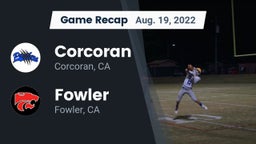 Recap: Corcoran  vs. Fowler  2022