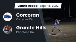 Recap: Corcoran  vs. Granite Hills  2022