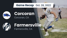 Recap: Corcoran  vs. Farmersville  2022
