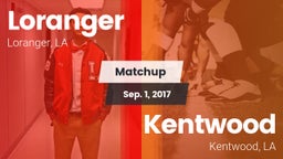 Matchup: Loranger  vs. Kentwood  2017