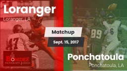 Matchup: Loranger  vs. Ponchatoula  2017