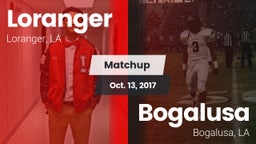 Matchup: Loranger  vs. Bogalusa  2017