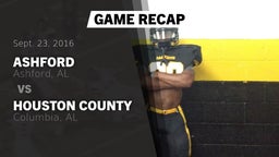 Recap: Ashford  vs. Houston County  2016