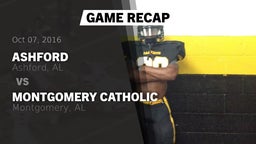 Recap: Ashford  vs. Montgomery Catholic  2016