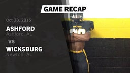 Recap: Ashford  vs. Wicksburg  2016