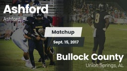 Matchup: Ashford  vs. Bullock County  2017