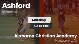 Matchup: Ashford  vs. Alabama Christian Academy  2018