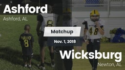Matchup: Ashford  vs. Wicksburg  2018