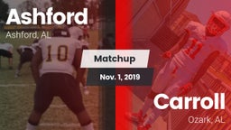 Matchup: Ashford  vs. Carroll   2019