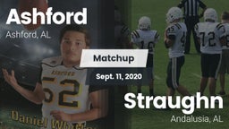 Matchup: Ashford  vs. Straughn  2020