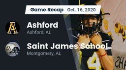 Recap: Ashford  vs. Saint James School 2020