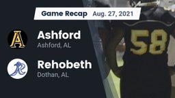 Recap: Ashford  vs. Rehobeth  2021