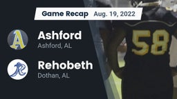 Recap: Ashford  vs. Rehobeth  2022