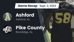 Recap: Ashford  vs. Pike County  2022
