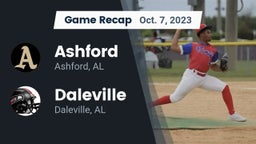 Recap: Ashford  vs. Daleville  2023