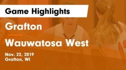 Grafton  vs Wauwatosa West  Game Highlights - Nov. 22, 2019