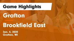 Grafton  vs Brookfield East  Game Highlights - Jan. 4, 2020
