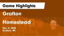 Grafton  vs Homestead  Game Highlights - Dec. 8, 2020