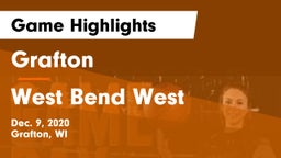 Grafton  vs West Bend West  Game Highlights - Dec. 9, 2020
