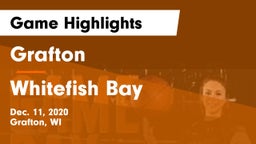 Grafton  vs Whitefish Bay  Game Highlights - Dec. 11, 2020