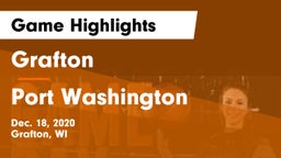 Grafton  vs Port Washington  Game Highlights - Dec. 18, 2020