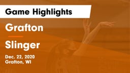 Grafton  vs Slinger  Game Highlights - Dec. 22, 2020