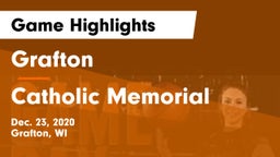 Grafton  vs Catholic Memorial Game Highlights - Dec. 23, 2020