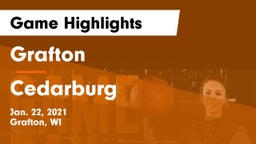 Grafton  vs Cedarburg  Game Highlights - Jan. 22, 2021