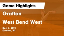 Grafton  vs West Bend West  Game Highlights - Dec. 3, 2021