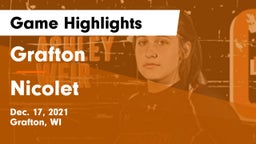 Grafton  vs Nicolet  Game Highlights - Dec. 17, 2021