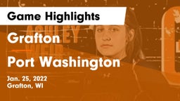 Grafton  vs Port Washington  Game Highlights - Jan. 25, 2022
