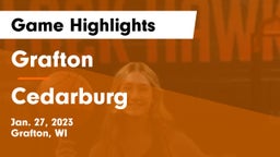 Grafton  vs Cedarburg  Game Highlights - Jan. 27, 2023